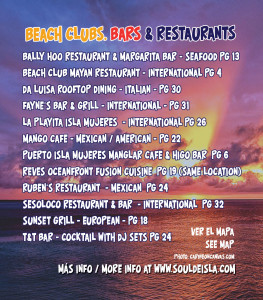 Restaurants and Bars Isla Mujeres